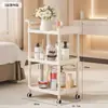 Carrito Especial para Salón de Belleza, Estante Móvil Avanzado de Almacenamiento para Peluquería Médica, Carrito de Herramientas de Empuje Manual para Instrumentos de Cuidado de Cirugía Plástica