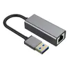 Tarjeta de Red USB + Hub Tipo-C a Rj45 Tipo Bolígrafo de Computadora Puerto de Red Externo Tipo-C 100M/1G/2.5G