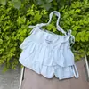Bolsa Feminina Verão Nova Renda Plissada Moda Versátil Ombro Único Transversal Uso Duplo Série Nylon