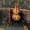 Cabaça Raising Sword da Montanha Longhu Jujuba Pêssego Natural de Raio de Trovão Cabaça Torcida à Mão Abrindo para Brincar com a Cabaça Sete Estrelas
