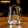 Copo de Teste para Bebida Tulipa Suit Taça Clássica Estrangeira para Vinho Cerveja Whisky Taça Aromática com Bandeja