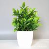 Plantas artificiais, plantas verdes, plantas verdes, plantas de eucalipto em vasos de plástico, plantas pequenas em vasos, grande sucesso de vendas internacionais.