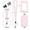 Portatarjetas retráctil para colgar en el cuello para tarjetas de identificación de estudiante, gafetes de trabajo, gafetes de control de acceso, con hebilla de fácil extracción, bolsa para tarjetas anti-pérdida, cubierta de almacenamiento y protección