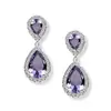 Pendientes de personalidad de moda europea y americana con forma de gota de agua y circonita AAA para mujer, temperamento hermoso, Joker, pendientes de marca grande, ventas directas de fábrica