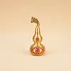 Adorno de Calabaza de Cobre, Calabaza de Cobre Puro Qilin Pixiu Atrae Riqueza, Bendiciones del Cielo, Decoración para Sala de Estar, Oficina, Hogar