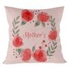 Fronha de Almofada para o Dia das Mães Rosa Tulipa Arco-íris Fronha Almofada de Linho Estampada Amazon Love Transfronteiriça