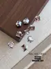 Atacado K9 Ângulo Reto Longo Empilhado Strass Acessórios de Nail Art Popular Luxo Leve Multifacetado Acabamento Doce de Rocha Decoração de Bola de Strass para Unhas