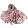 Bufanda de estilo coreano para otoño e invierno, geométrica simple, nuevo estampado, hilo de seda, moda 2023, bufanda, chal, en stock, suministro