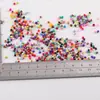 Cuentas de Vidrio Cilíndricas de Color Sólido de 2.5 mm Cuentas Sueltas Material para Pulsera Collar Hecho a Mano DIY Accesorios de Joyería