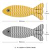 Peluche Personalizado por el Fabricante Simulado Pescado Juguetes para Mascotas Gato Hierba Gatera para Divertir a los Gatos y Limpiar sus Dientes Suministros para Gatos Juguetes de Autoplacer de Pescado