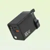 Carga Rápida de Nitruro de Galio de 65W Viene con Cabezal de Carga Retráctil de Doble Puerto A+C de 80W Adecuado para Cargadores de Teléfono Móvil Apple y Huawei