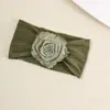 Novos Acessórios de Cabelo para Crianças, Faixa de Cabeça Macia com Flor de Renda para Bebê, Faixa de Cabeça de Proteção, Faixa de Cabeça para Bebê que Não Aperta