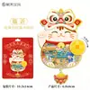 Fabricante de Muebles para el Hogar Culturales y Creativos, Imanes para Refrigerador de Madera Urbana Linyi Langya Ciudad Antigua, Souvenirs Especiales de Hitos Listos para la Venta al por Mayor