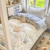 Conjunto de Seis Peças para Cama de Dormitório Universitário, Conjunto de Três Peças para Levar Cama de Solteiro, Conjunto de Roupa de Cama 100% Algodão, Conjunto Completo