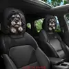 Temu Funda Transpirable Resistente a Manchas de Poliéster para Reposacabezas de Coche Estampado de Terror Hecha a Medida Dropshipping