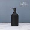 Comércio Exterior Frasco Preto Fosco para Álcool em Gel Frasco de Vidro para Álcool em Gel Frasco de Sabão Frasco de Vidro para Álcool em Gel de Cozinha Reembalado