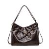 Mochila Retro Maillard para Mujer Otoño e Invierno 2025 Nueva Moda Tendencia Bolso Tote Mochila Casual Gran Capacidad para Mujer