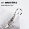 Accesorios de herrajes para bolsos: hebilla de placa, hebilla de perro de aleación de zinc, gancho para bolsa, hebilla metálica de boca de pez, correa de bolsa, accesorios para artículos de cuero