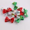 Decoración de Moño Mini Copo de Nieve Navideño DIY Hecho a Mano Casero Accesorios para el Cabello Accesorios para Prendas Accesorios de Material