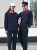 Conjunto de Roupas de Trabalho de Manga Longa para Primavera e Outono para Trabalhadores de Oficina de Reparos, Vestuário para Trabalho na Construção Civil e Mecânica, Uniformes para Trabalhadores da Construção