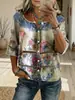 Novo Produto 2026: Camisa Longa Vintage com Renda Vazada e Efeito Amassado, Atacado a Partir de Uma Peça, Site Independente da Amazon Transfronteiriço Temu