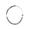 Montaña de Primavera en sándalo verde oscuro ágata blanca multi-círculo cuentas finas pulsera artística para mujer nicho rosario de mano juego literario