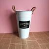 Fábrica em estoque Balde de Flores Transfronteiriço Balde de Lata para Flores Balde de Flores Secas Vaso de Flores Vaso de Ferro para Arranjo de Flores Balde de Flores Despertar