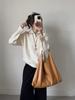Suéter de Punto con Cuello Solapa y Media Cremallera para Mujer, Tops de Otoño e Invierno, Nuevo, Transfronterizo, Holgado, Casual, Tejido para Mujer