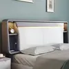 Panel de mesita de noche para cama individual se vende por separado, panel trasero de mesita de noche de 21 metros de ancho, panel trasero de madera maciza suave acolchado, se vende por separado