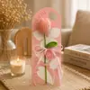 Flor Artificial de Ganchillo de Lana Nomeolvides para Decoración de Sala de Estar, Popular en Centros Comerciales, Supermercados y Tiendas de Juguetes de Moda, Ramo de Flores Simuladas