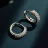 Lujo Ligero y Sensación de Alta Gama, Aretes Completos de Circonita, Aleación de Cobre con Microincrustaciones de Circonita, Múltiples Colores Disponibles, Versátiles para el Trabajo, Aretes de Moda