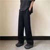 Calças de rua estilo americano para homens primavera e outono para todos os jogos na moda calças casuais retrô estilo japonês masculino calças retas soltas estilo Hong Kong