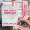 Pestañas postizas de moda para comercio exterior transfronterizo, pestañas inferiores gruesas estilo ojo de gato, set con pegamento, pestañas inferiores fáciles de usar adecuadas para maquillaje diario
