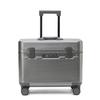 Estuche de Carrito con Marco de Aluminio para Fotografía con Tapa Superior Rueda Universal Maleta para Instrumentos de Belleza 20 Estuches Pequeños de Capitán para Hombres y Mujeres 23 pulgadas