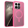 Adecuado para Uso en el Extranjero Xiaomi 15t Funda Magnética para Teléfono Tacto de Piel Semitransparente Anticaídas Mate de Negocios 17Pro Funda Protectora Venta al por Mayor