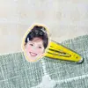 Zhang Ruonan Mercadoria de Celebridade Presilha de Cabelo Acrílica Grampo Acessório de Cabelo Item de Suporte para Show na Foto