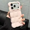 Capa Airbag Xadrez Nuvem Color-blocking para Apple 17PROMAX iPhone18/16 Cor Sólida Macaron