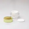 Venta Caliente del Fabricante 10G20G Botella de Crema Acrílica Tamaño Pequeño de Prueba Botella de Crema Material de Empaque de Producto para el Cuidado de la Piel de Viaje