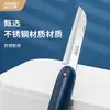 Cuchillo Multifuncional Jindarimei para Cocina Portátil de Acero Inoxidable para Frutas Plegable Pelador