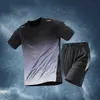 Camiseta Manga Longa Secagem Rápida Corrida Masculina Esportes ao Ar Livre Montanhismo Fitness Top Jovem Badminton Novo