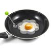 Molinillo de tortilla de acero inoxidable engrosado, molde creativo para tortilla con forma de amor para huevos escalfados al vapor