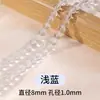 Contas Soltas de Cristal Imitação Contas de Vidro de Cor Sólida Contas Redondas Pulseira de Miçangas Artesanal DIY Pulseira Colar Acessórios de Contas de Vidro