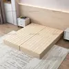 Estrutura de cama de madeira maciça tatami de pisar no chão estrutura de ripas de chão tapete de chão plataforma tatami casa de hóspedes plataforma de chão tatami japonês