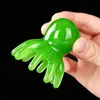 Dispositivo Especializado para Masaje de Cabeza, Cepillo Meridian acupunto de Gran Tamaño para el Cuero Cabelludo, Peine Masajeador Pulpo Portátil de Dientes Anchos