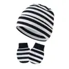 Conjunto de Gorro y Guantes para Bebé Unisex Manoplas Gorro de Algodón para Bebé Guantes Gorro Gorro de Hospital