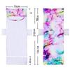 Nova capa de microfibra para cadeira de praia capa de toalha para espreguiçadeira bolsa de toalha de praia impressão digital 3D colorida peça única