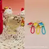 Colgante de oro puro 999 Hello Kitty, serie de setas tridimensionales Sanrio, cordón, regalo promocional de tienda de oro
