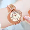 GEDI Moda Casual Correa de Acero Reloj para Mujer Simple Lujo Versátil Reloj de Cuarzo para Dama Dropshipping