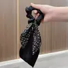 Diadema de Lazo Primavera y Verano Doble Capa Lazo Floral Estilo Coreano Diadema de Alta Gama Goma para Cola de Caballo Cinta Accesorios para el Cabello para Mujeres