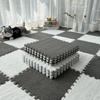 Alfombras de Piso de Color Sólido con Empalme de Lujo Ligero Transfronterizas para Salas de Estar, Alfombras de Piso Lavables, Alfombras de Piso Domésticas Antideslizantes y Resistentes a Manchas al por Mayor